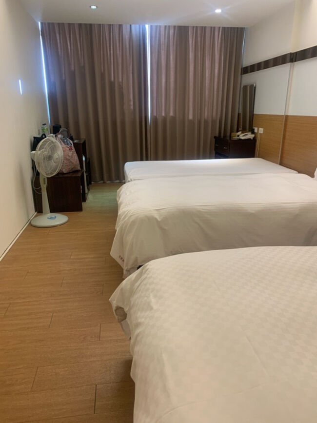 ベッドが3個ありました