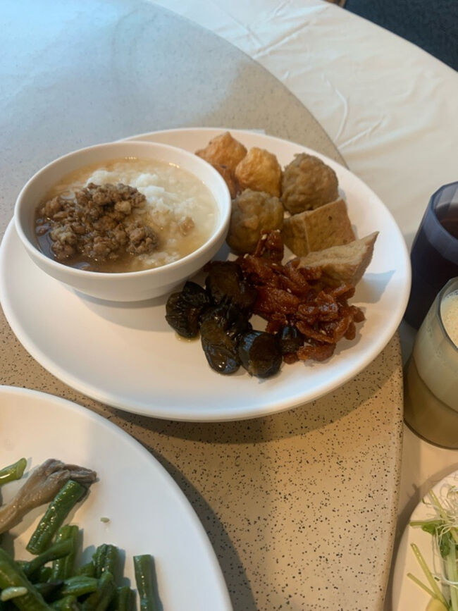 おかゆもありました