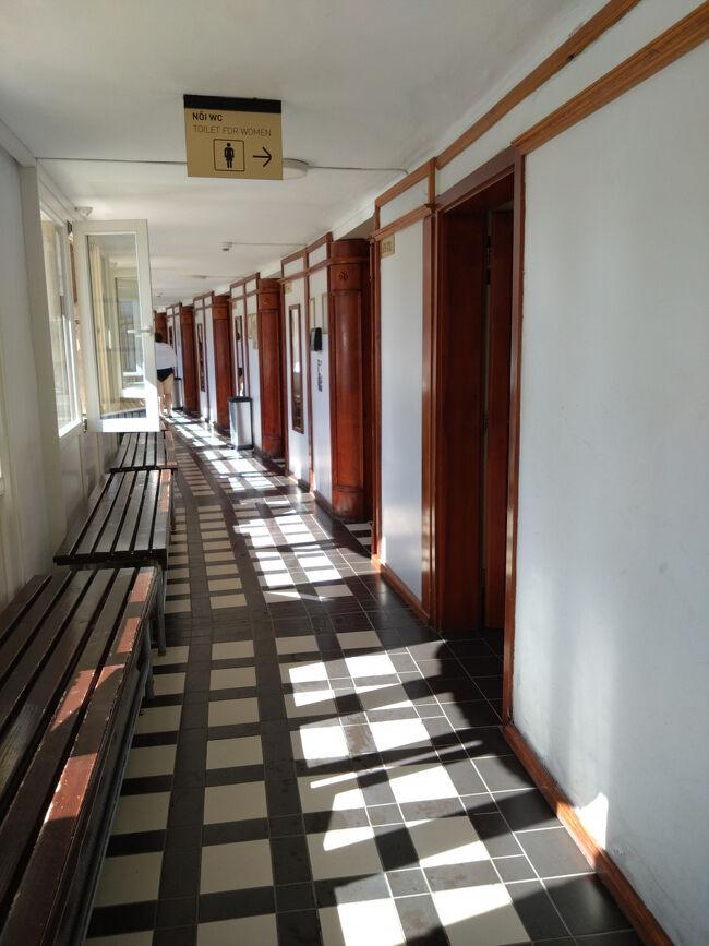 個室(キャビン)を購入したので、ここで着替えます！