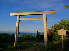 島の最南端にある太一岬　キラキラ展望台。
ただここまで来るのに、蜘蛛の巣との闘いが大変でした。