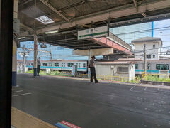 柏駅１２時４９分着