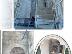 15時39分」
ようやく到着。「サン・ピエール大聖堂」
横の入り口からお邪魔致します。