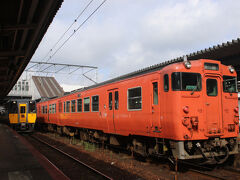 新山口よりスーパーおきに乗る