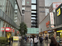有楽町で地上に上がりました

雨はひと段落のようですね