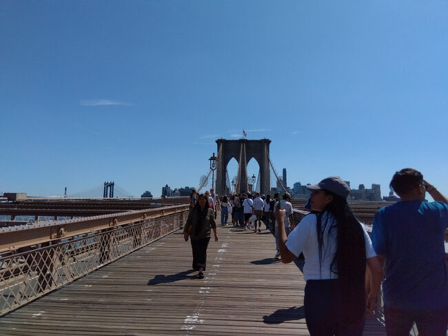 ブルックリン・ブリッジへ。