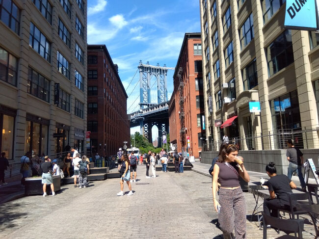 ダンボ地区に到着。