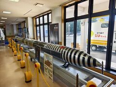 大樹町の道の駅。
大樹町といえばホリエモンロケットの飛ばし場所。

これ、100kmの宇宙空間までいったmomo7号の実機だそうで。