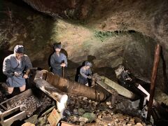 水揚げ輪を連続して、地中から高い所へ水を汲み上げることができる。