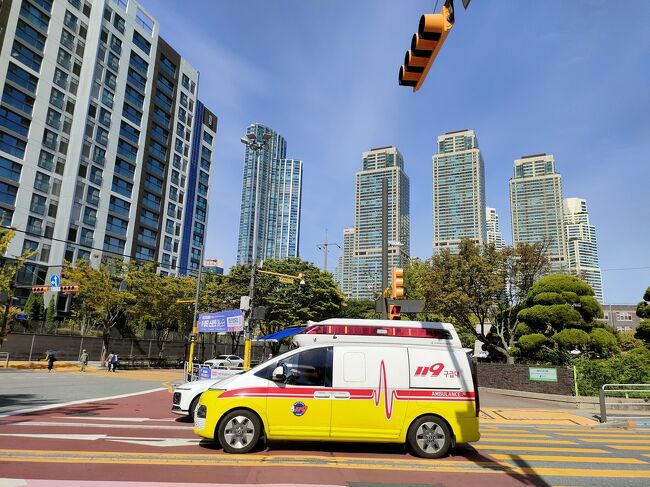 場所は高級住宅街、江南です。