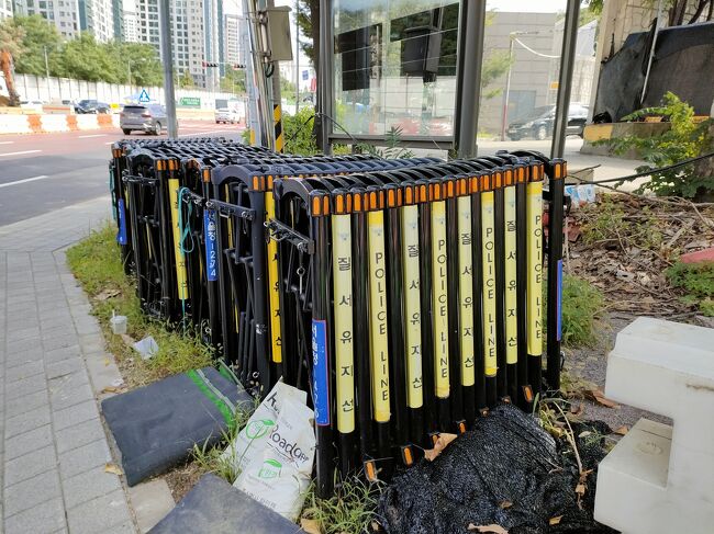 備え付けのバリケード