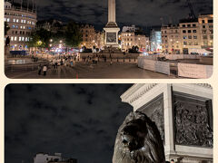 ・・・トラファルガー広場へ到着
ここも MI:8で使われたロケ地

このライオンを見ると、トム様の微笑と寂しさが入り混じった横顔が思い浮かんで、あの感動が蘇ってくるようやわ～
