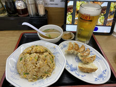 石神井公園をあとにして、途中チャーハンと餃子を食べました。