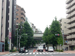 ここは鳩山会館の手前にある音羽通りから目白通り目白新坂が分岐する目白坂交差点。
旧目白坂は、元々は旧清戸道の難所とされたもっと急坂で、少し手前の神田川寄りを細く関口台上の椿山荘の脇に抜けていたようだが、明治22年に大改良されている。
一瞬、目白御殿の田中角栄総理がやったとか、明治期に椿山荘を所有していた山縣有朋総理やった付け替えかと思ったが、調べると大八車で農作物を運んでいた練馬などの農民が急坂での「立ちん坊」への支援料支払いにたまりかねて費用の一部を拠出して付け替えが実現したらしい。「立ちん坊」は登りでの後押しだけでなく、下り坂のブレーキ役でも支援料を稼いでいたらしい。
