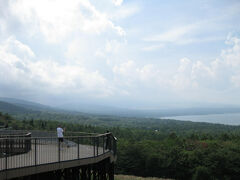 パノラマ台　山中湖と富士山を一望できます