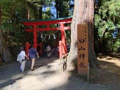 中尊寺内にある神社。