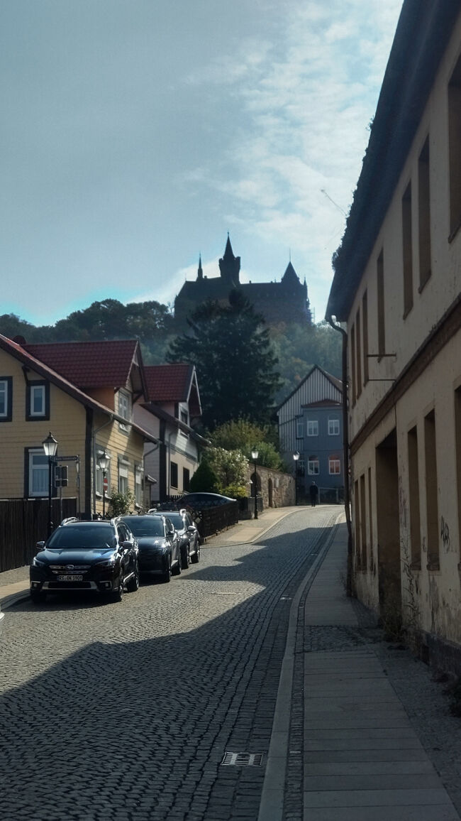 城が見えたので行ってみます。