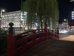 １９時４５分　夜のはりまや橋
暗すぎた