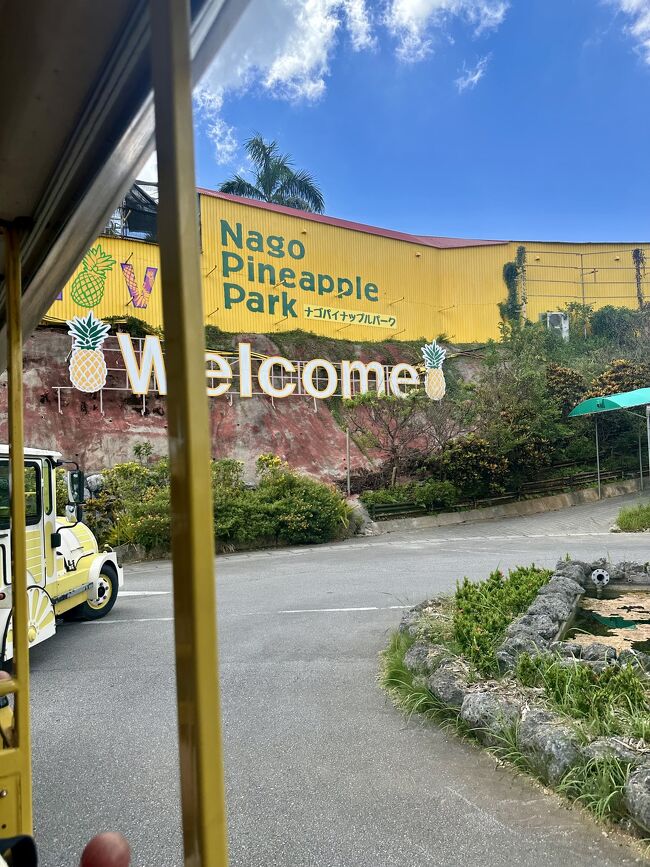 パークのテーマソングが延々に流れる。<br />「パパパパパパパパイナッープル♪<br />パッパ パイナップルパーク♪」<br /><br />園内どこでも大音響で流れる。<br />気づけば自然と口ずさむ。<br />やばい。<br />パイナップルに洗脳されてる。