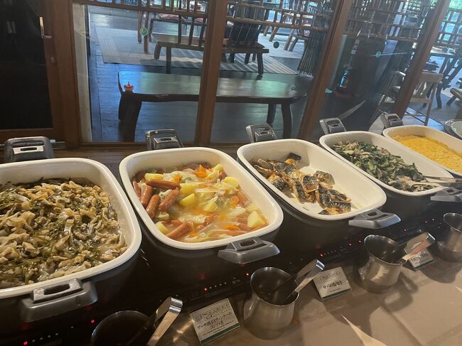 マカンマカンの朝食は中華を中心としたブッフェです