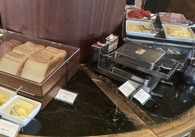 ホットサンドがあったので作ってみました。