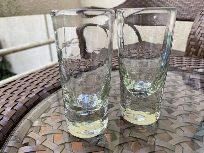 おまけのグラスもいただけて嬉しかったです