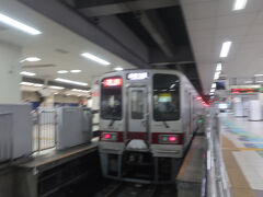 東武東上線で出発します

直前に小川町行の快速急行が出発してしまって､急行森林公園行