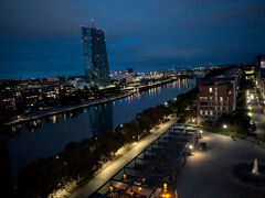 フランクフルトの宿。キッチン付きホテルで、使い勝手が良かった