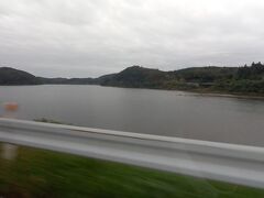 最後は花山湖です。行ったときの水量は通常でしたが、今年の夏は水不足で大変だったようです。