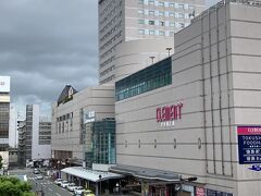 徳島市の主要部を１周して、宿泊先ホテルに帰還！