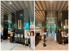 何年振りかしらー。
相変わらず、エントランスから見る店舗奥の窓外風景に心癒されるなぁ。