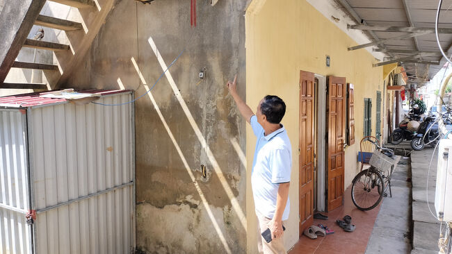 １階部分が完全に水没したとのこと