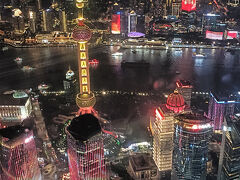 118階の展望台からは上海の360度のパノラマビューを堪能

展望台から外灘の夜景動画
https://youtube.com/shorts/I-eVPA4Bitc