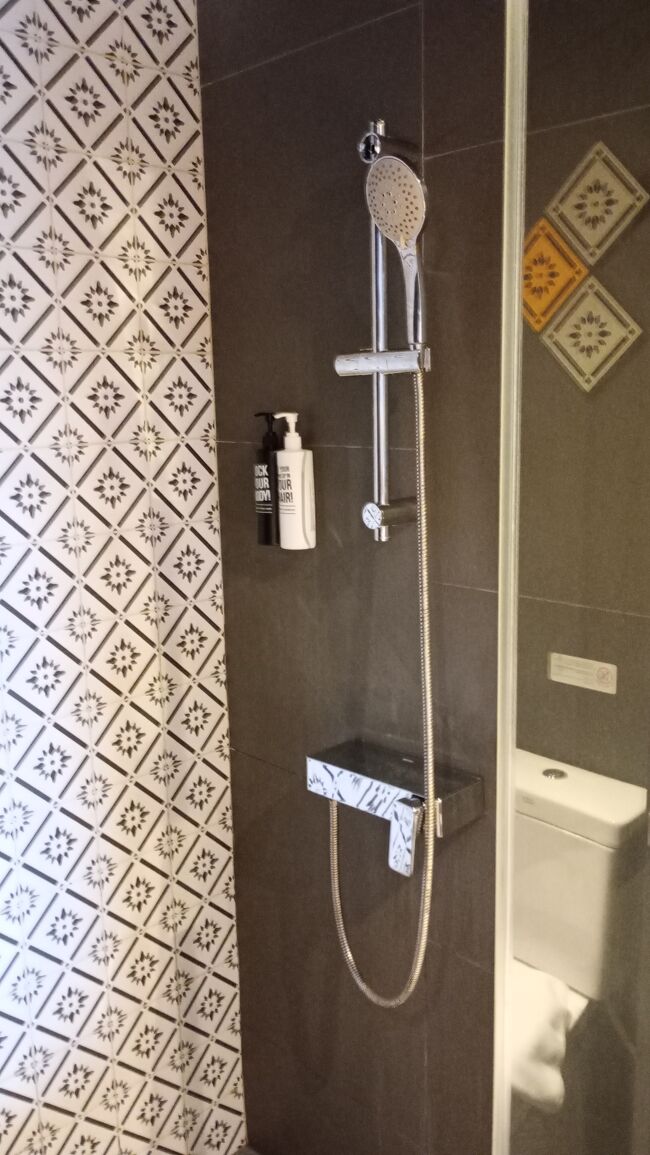 バスルームはシャワーのみでバスタブは無いけど暑いバンコクでバスタブは無くても良いよね。<br />ハンドシャワー水圧が凄い。<br />もしかしたらバンコク1水圧が高いシャワーかも知れないと思うほど。