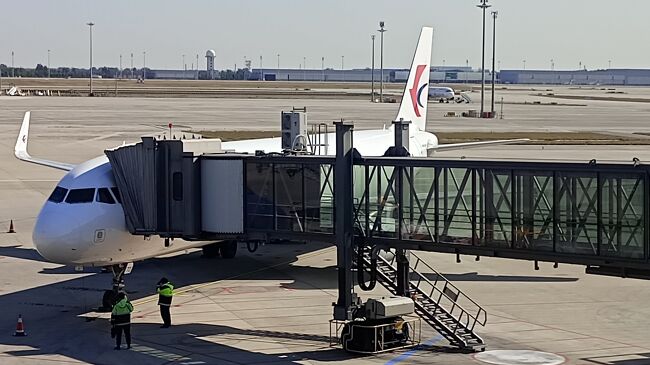 北京⇒羽田はエアバスA321です。