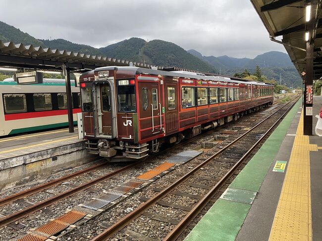 車内は特急並みのリクライニングシートでした。
