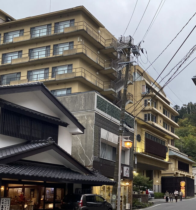 PM17:00すぎ今宵の宿が見えてきました。