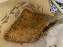 アジフライがテイクアウトできます