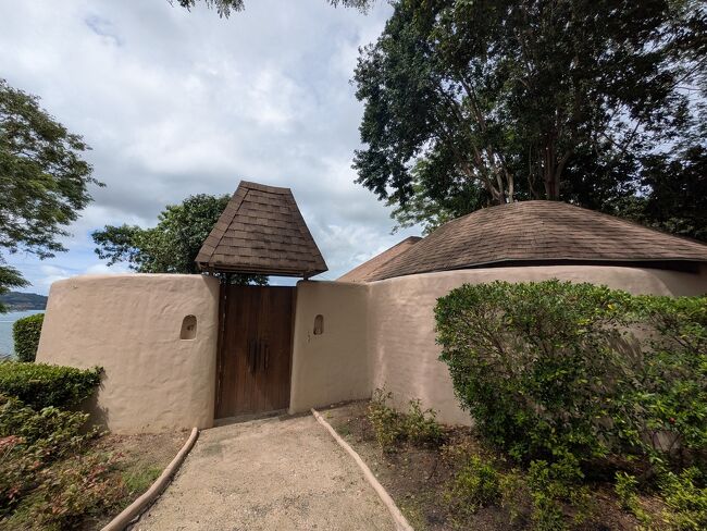 案内されたのは一番西端のヴィラ