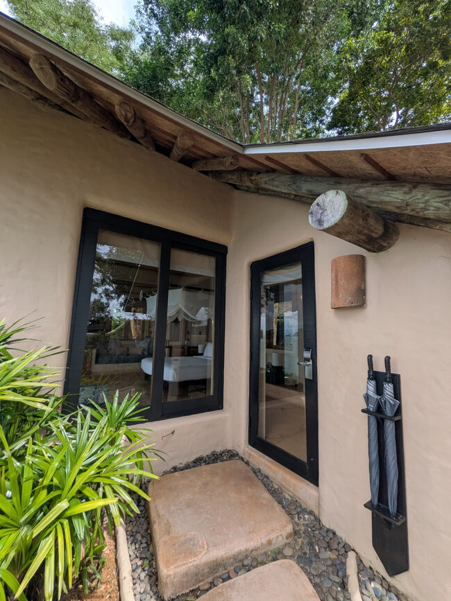 こちらの扉から入室