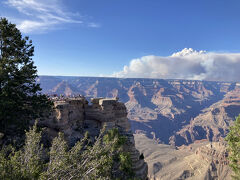 まずは、ビジターセンター前に車を停めて、マーサーポイントへ！

圧巻の景色！
