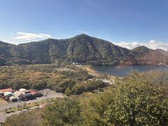 最初の目的地は、榛名湖