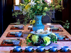 【重陽の節句装飾】
外交官の家：菊秋を祝う 家族の健康を願って 長月の夜（今川朋子）