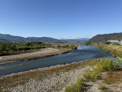 大正橋からの、千曲川の眺め