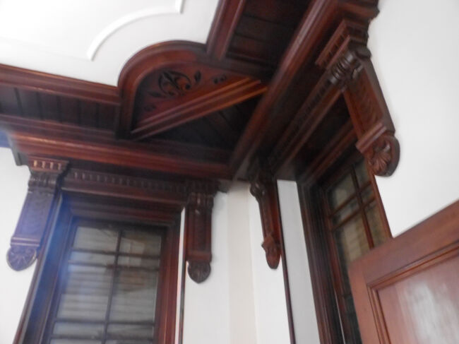 天井のつくりなどもクラシックで素敵でした。