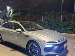 ホテルまで快適に。
空港の近くのホテルで夜だから渋滞もなくこんな感じで14分
24:01 ｰ 24:15  SAR55.95  Jeddah Airport ⇒ Crowne Plaza Jeddah al Salam by IHG　2335円

次編はジェッダ市内観光です。