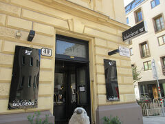 ヴェルヴェデーレ宮殿から少し歩いたところにあるCafe Goldeggでランチをいただきました。