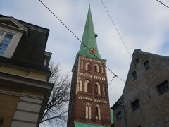 尖塔を持つ教会が多い