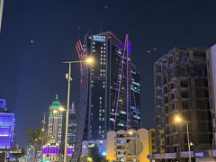 ハイアットが見えてます。
新しいみたい。
