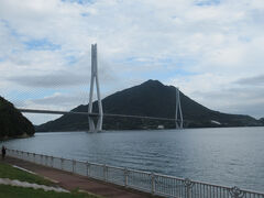 斜張橋「多々羅大橋」がよく見えます