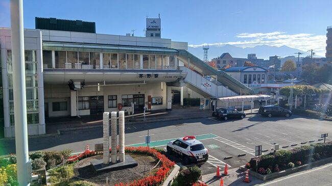 茅野駅でレンタカーを借ります